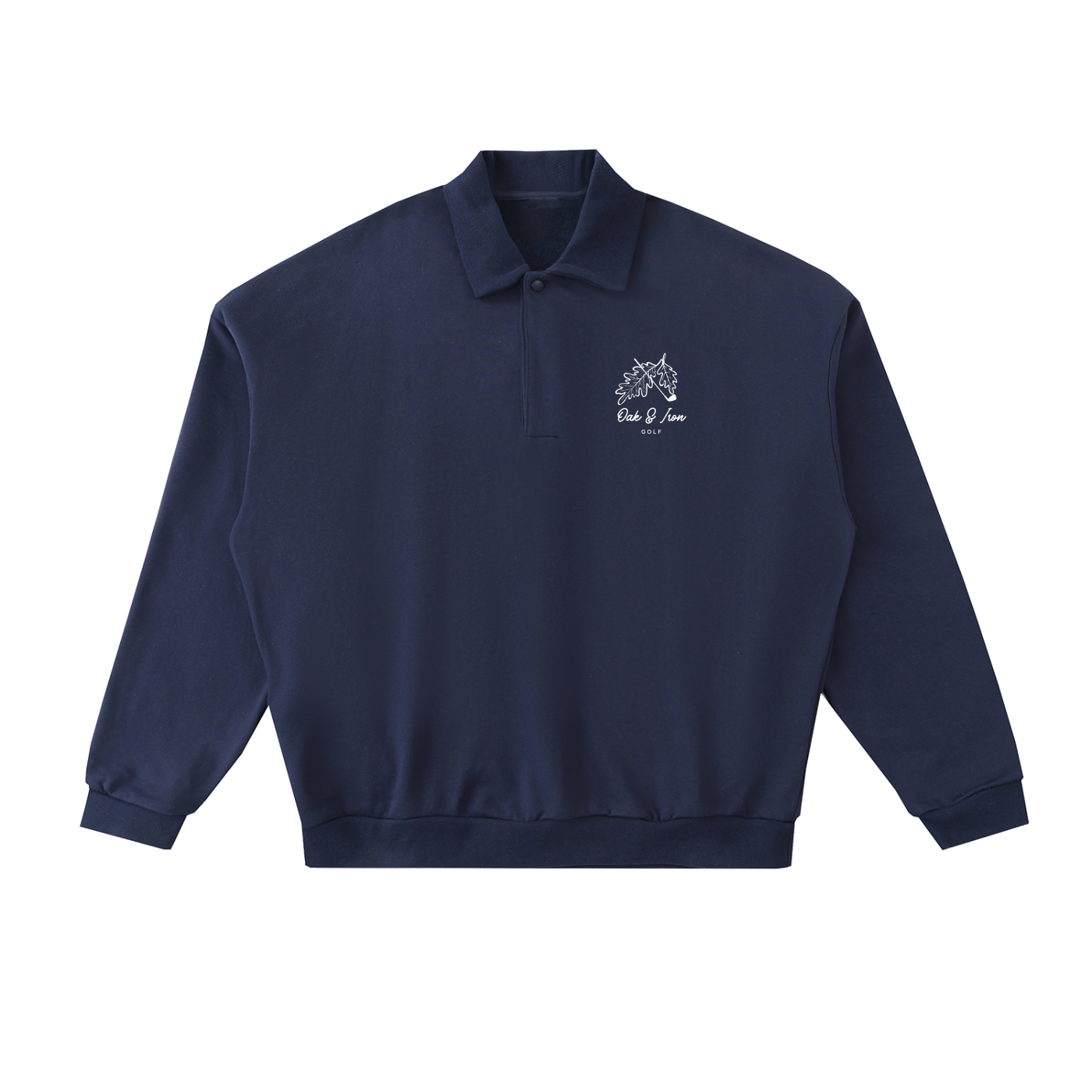 Essentials Fleece Polo Sweatshirt