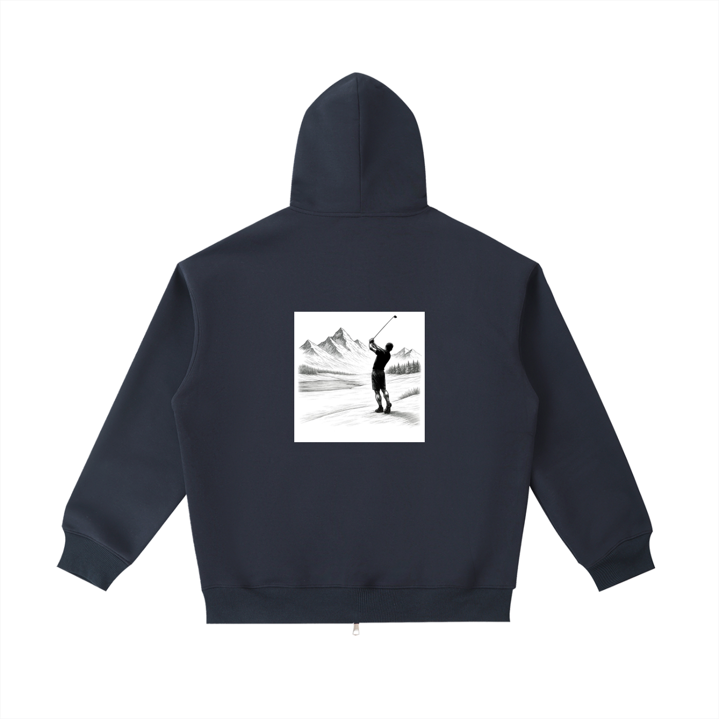 Snow Day Heavyweight Pocket Hoodie
