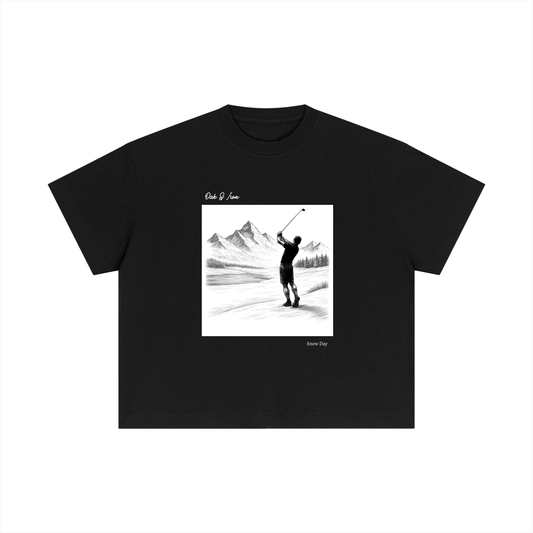 Snow Day Cotton Boxy T-Shirt