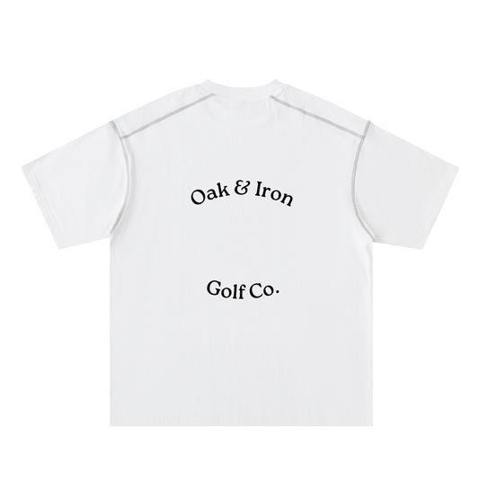 Golf is Cool Contrast-Stitched Cotton Tee