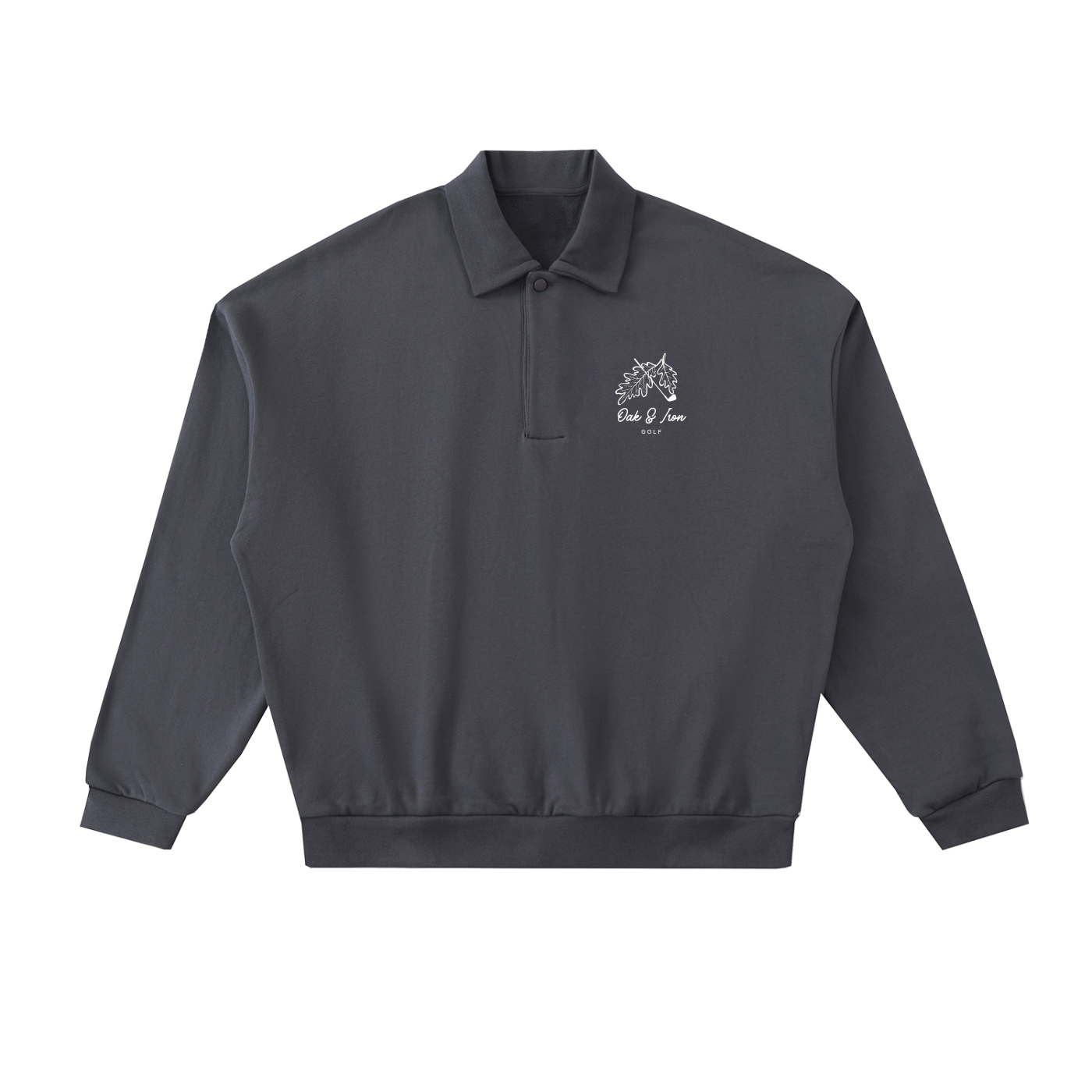 Essentials Fleece Polo Sweatshirt