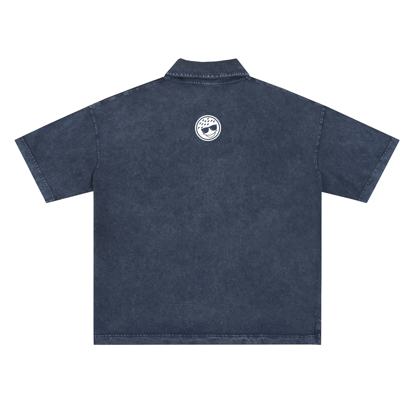 Heavyweight Snow-Washed Beach Day Polo