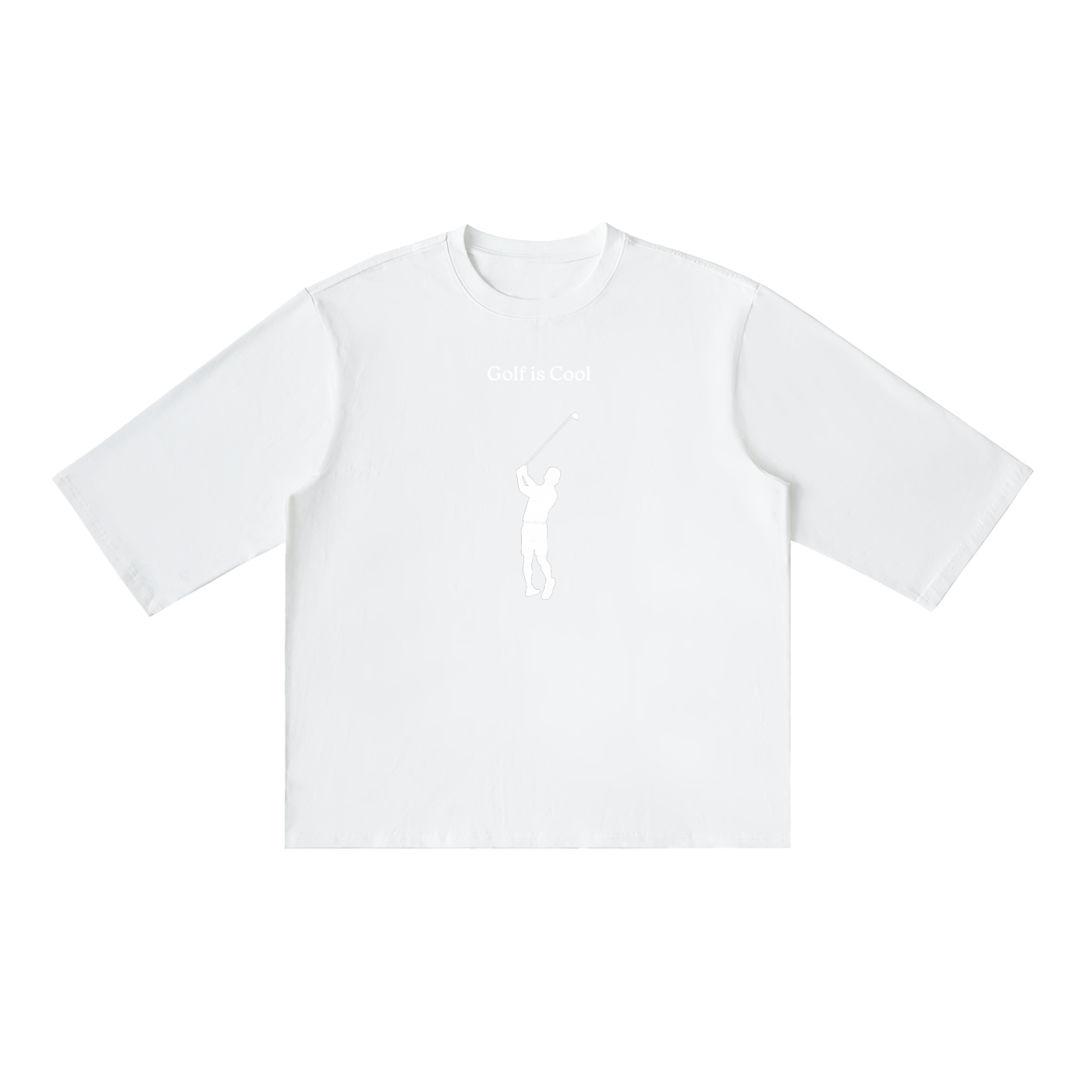 Golf is Cool Essential Half Sleeve Ribbed T-Shirt