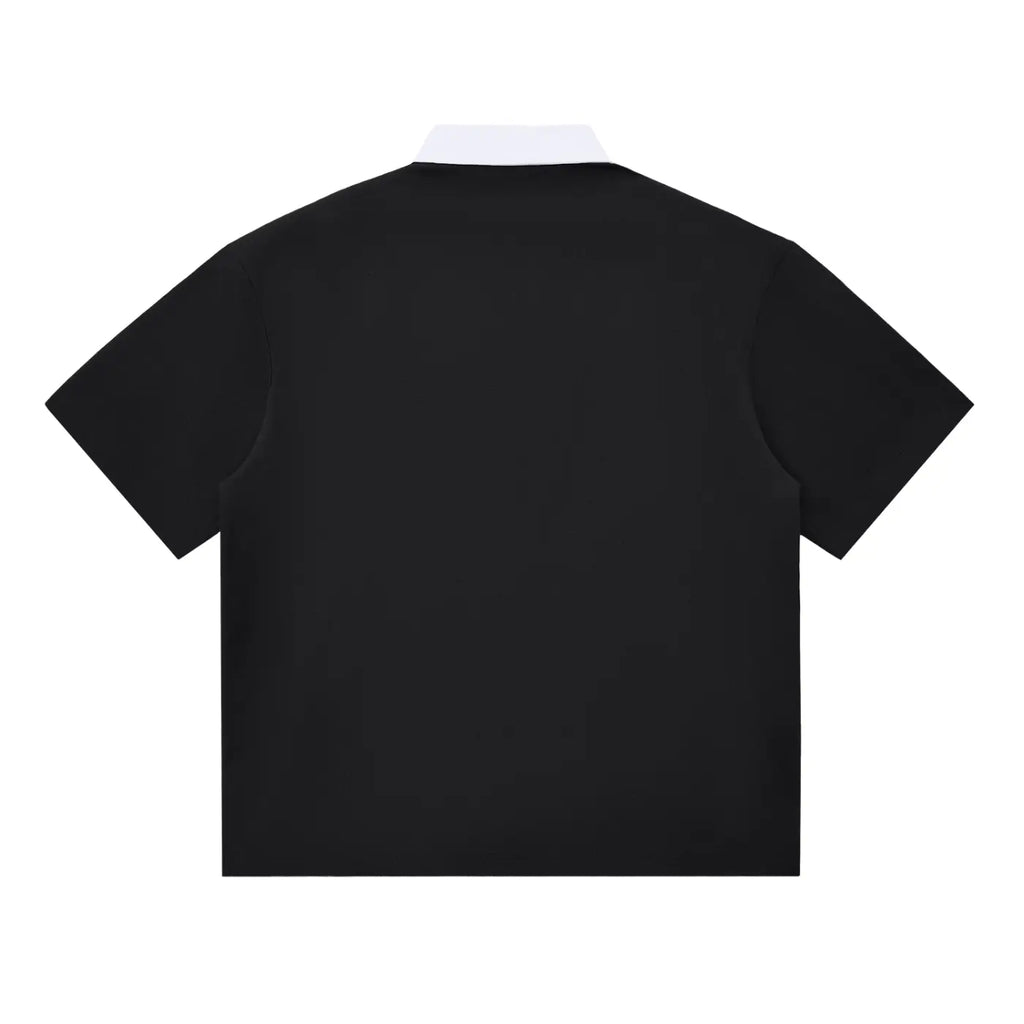 Snow Day Contrast Polo Shirt ODMPOD