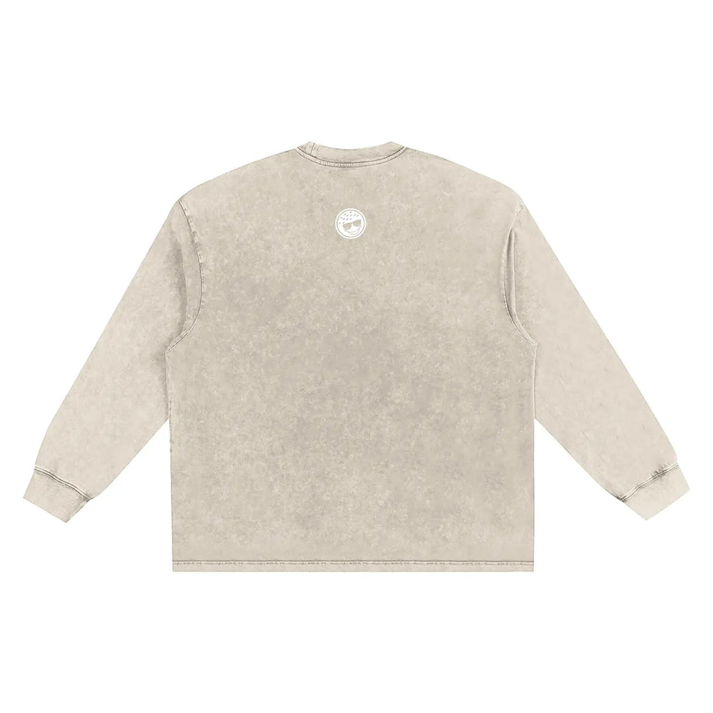 Snow Washed Beach Day Long Sleeve T-shirt ODMPOD