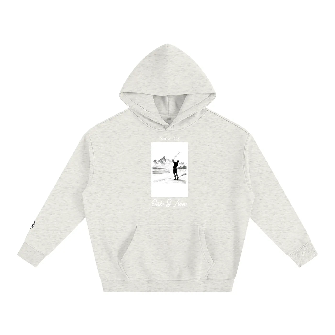 Snow Day Oversize Fleeced Hoodie ODMPOD