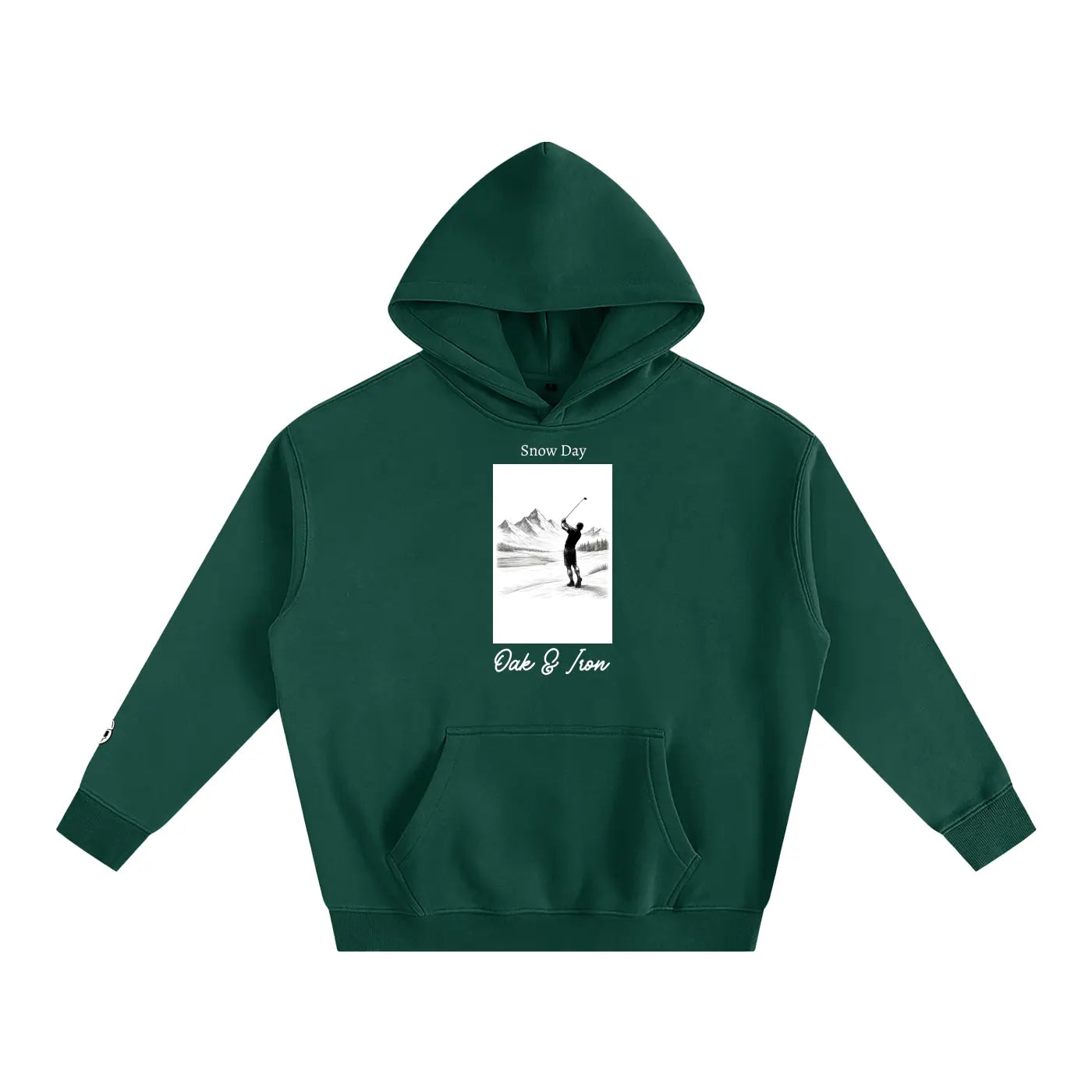 Snow Day Oversize Fleeced Hoodie ODMPOD