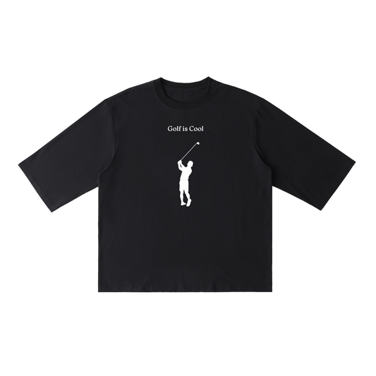 Golf is Cool Essential Half Sleeve Ribbed T-Shirt