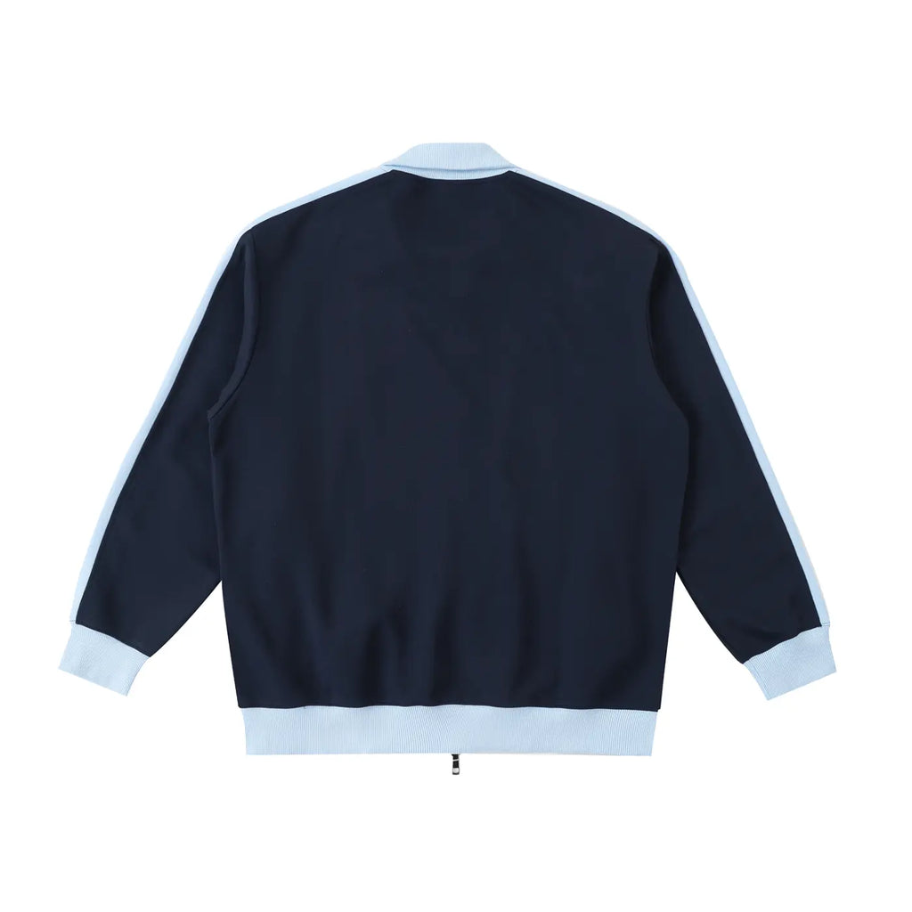 Snow Day Contrast Trim Stand Collar Jacket ODMPOD