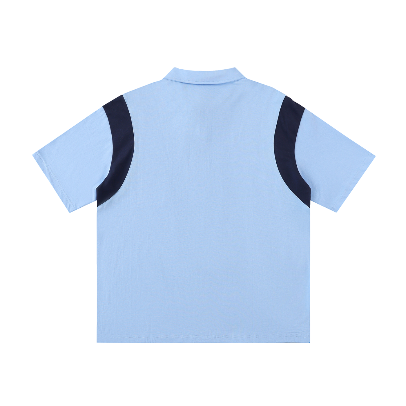 Essentials Contrast Panel Cotton Polo Shirt