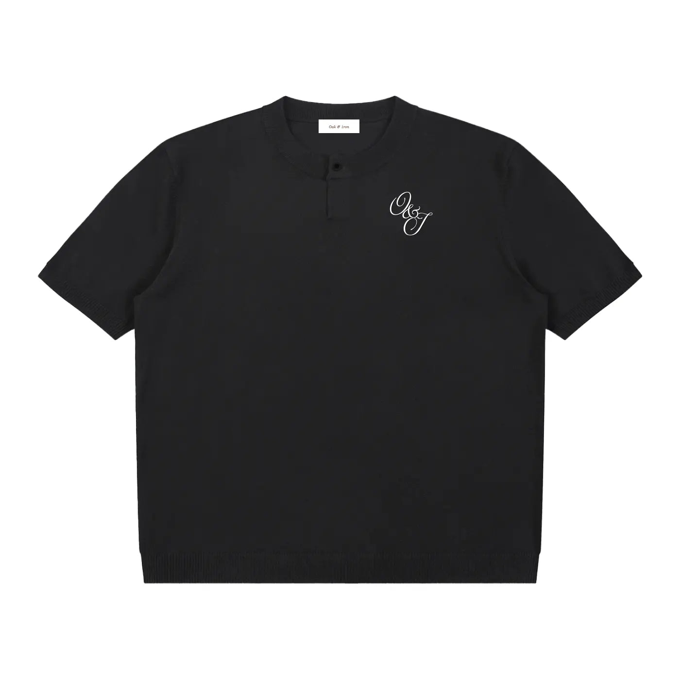 Clubhouse Knit Short-Sleeve Henley ODMPOD