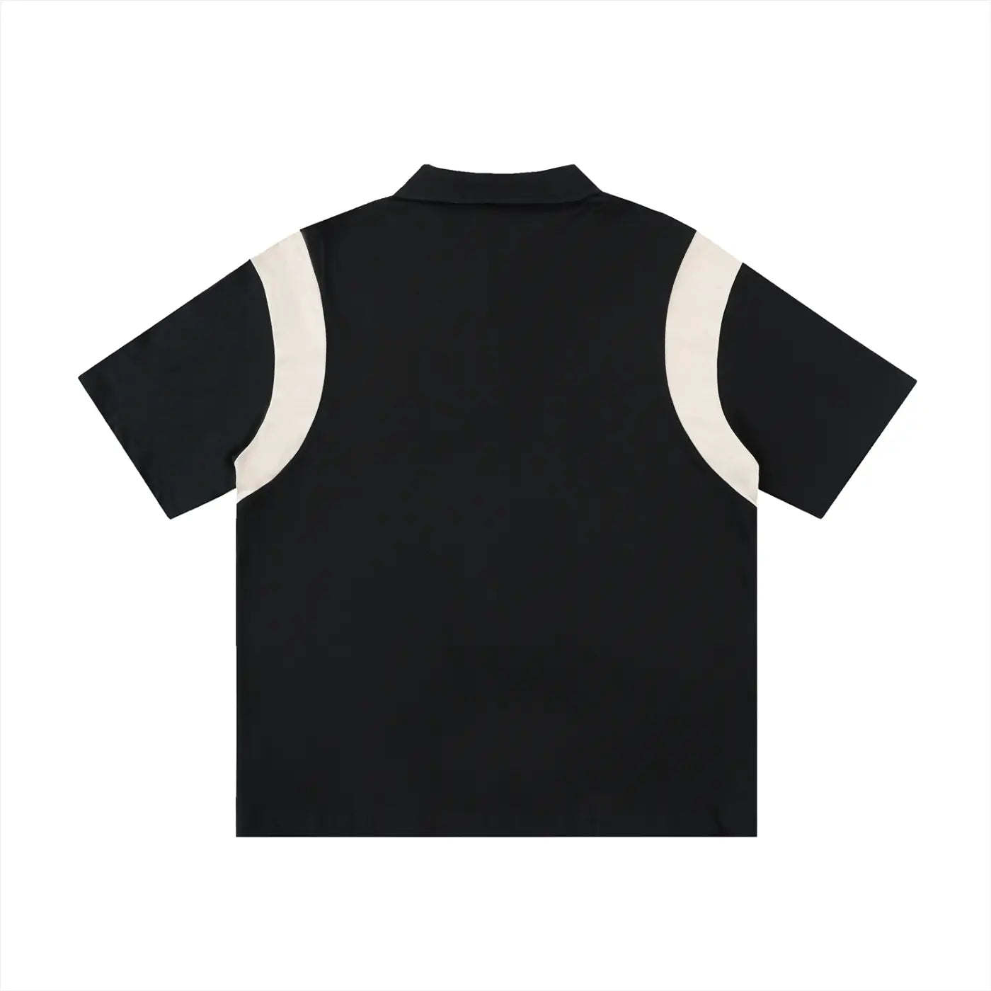 Essentials Contrast Panel Cotton Polo Shirt ODMPOD