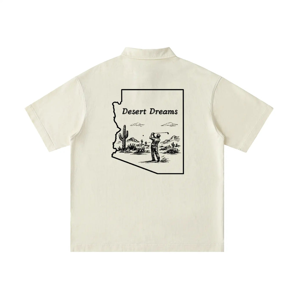 Desert Dreams Short-Sleeve Polo Shirt ODMPOD