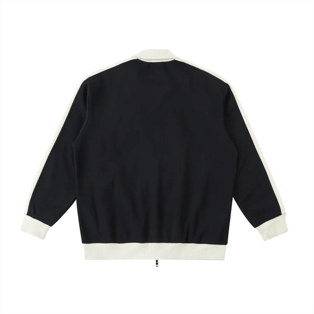 Snow Day Contrast Trim Stand Collar Jacket ODMPOD