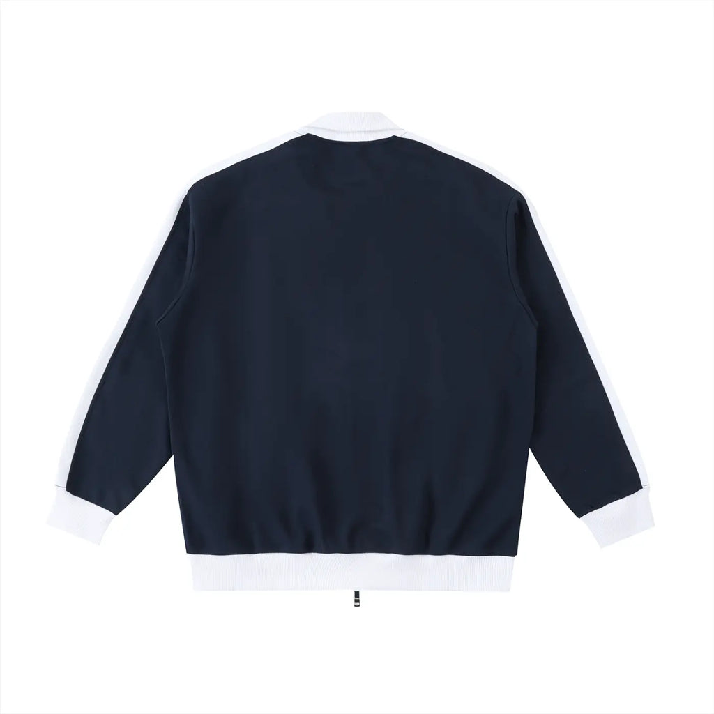 Snow Day Contrast Trim Stand Collar Jacket ODMPOD