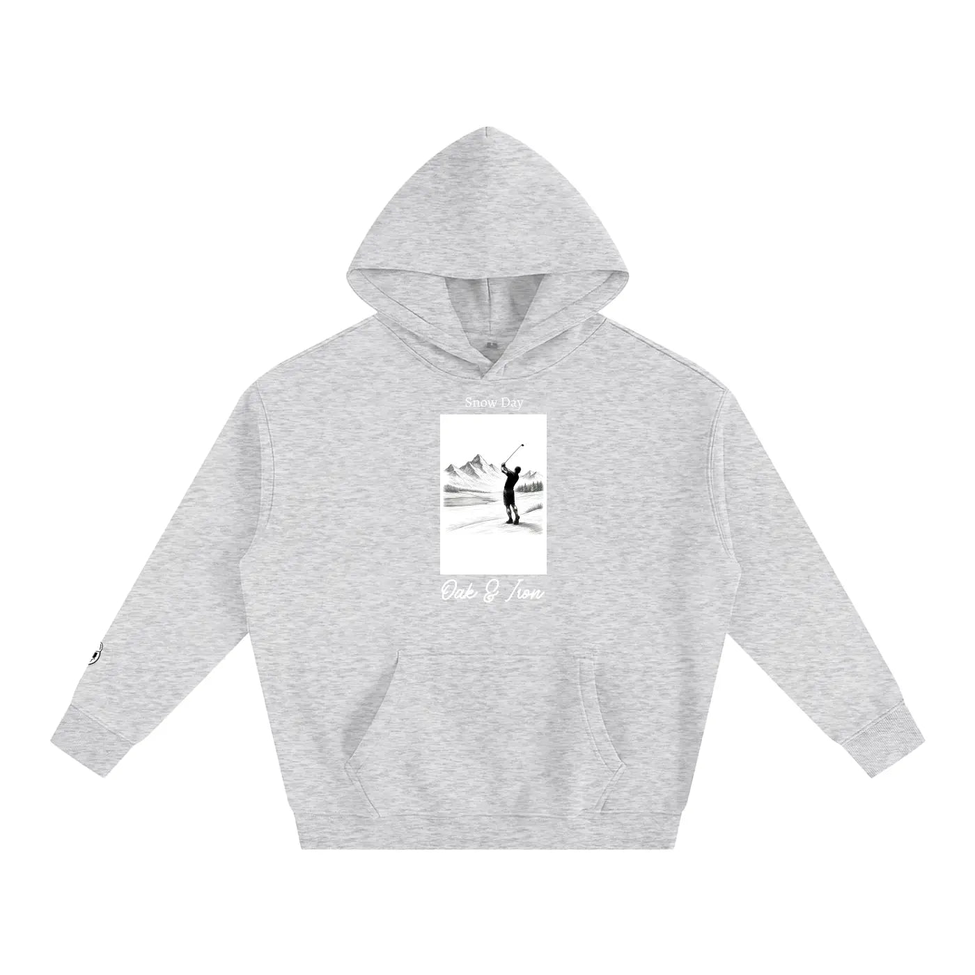 Snow Day Oversize Fleeced Hoodie ODMPOD