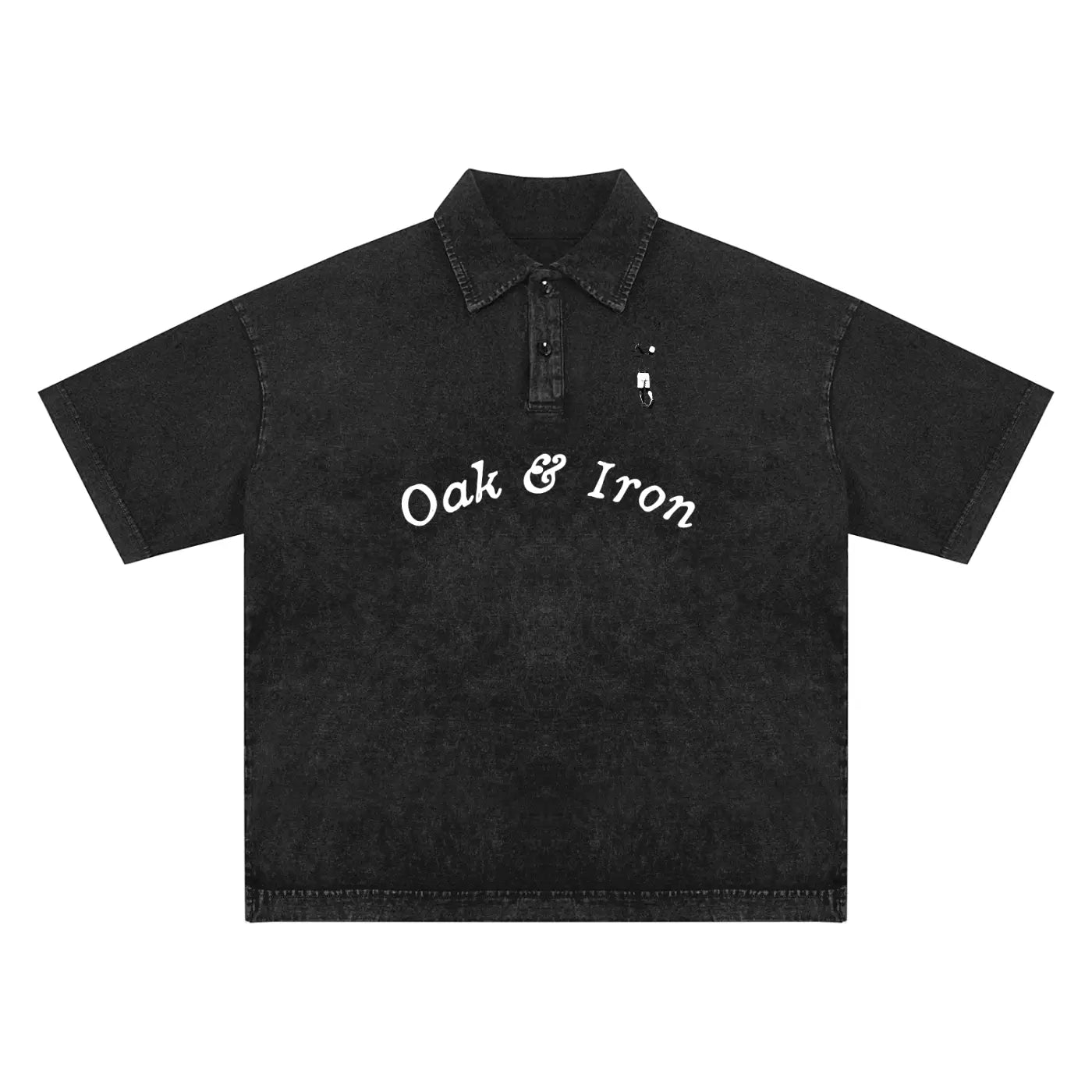 Heavyweight Snow-Washed Beach Day Polo ODMPOD