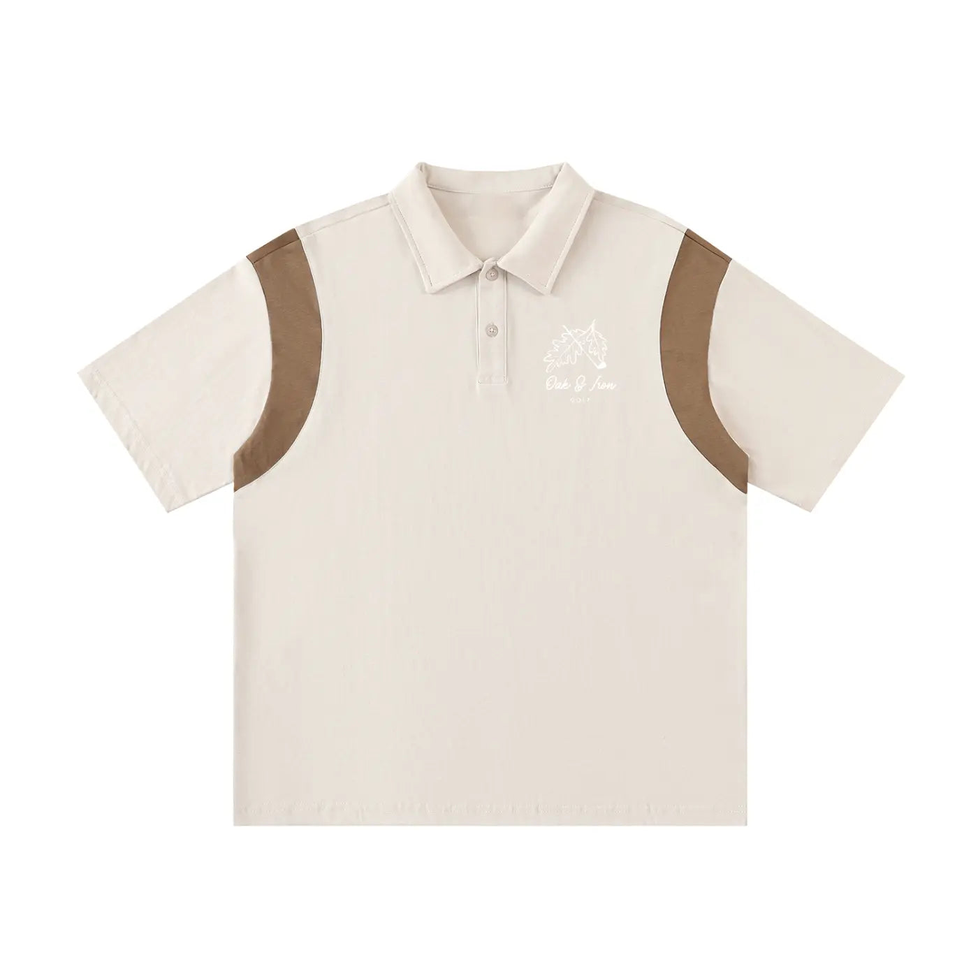 Essentials Contrast Panel Cotton Polo Shirt ODMPOD