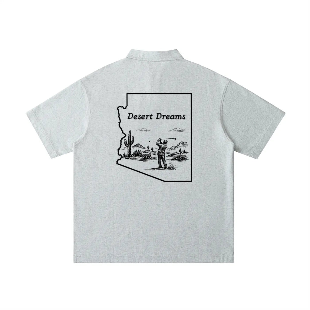 Desert Dreams Short-Sleeve Polo Shirt ODMPOD