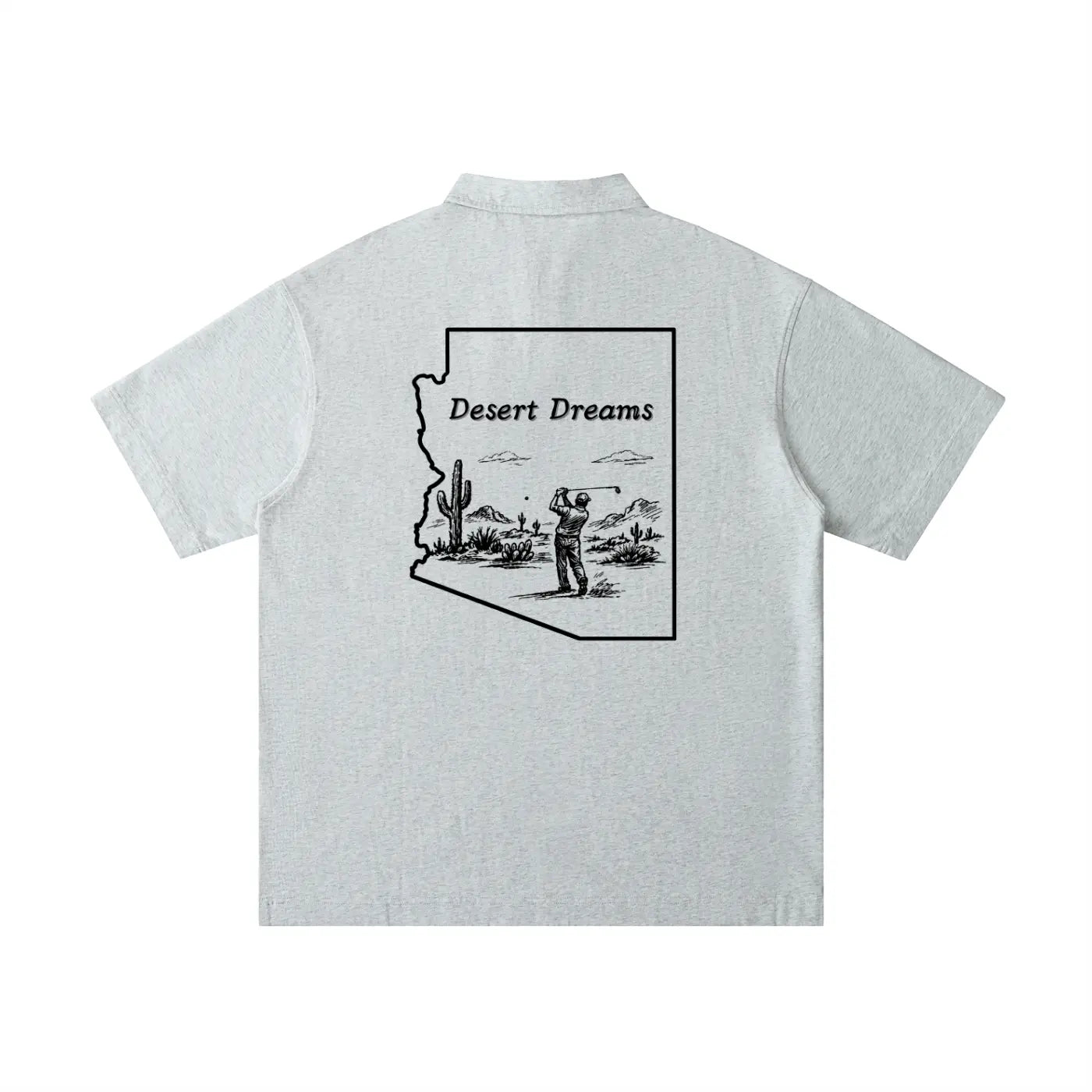 Desert Dreams Short-Sleeve Polo Shirt ODMPOD