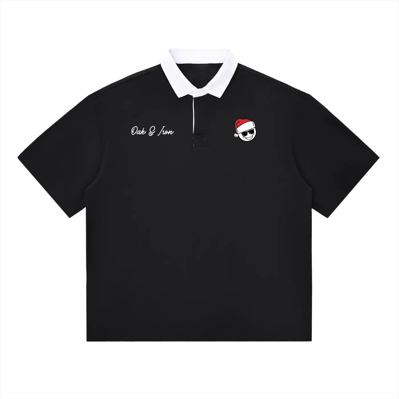 Snow Day Contrast Polo Shirt ODMPOD