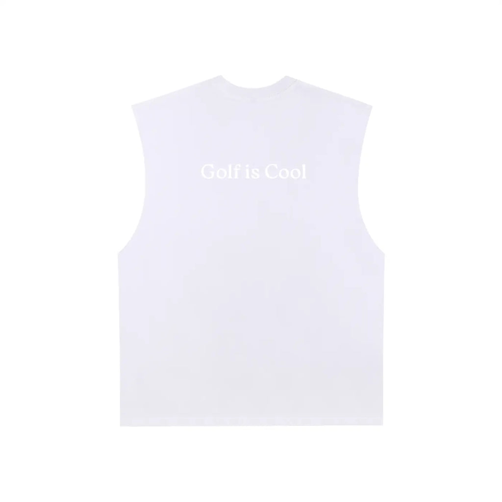 Golf is Cool Raw Edge Tank Top ODMPOD