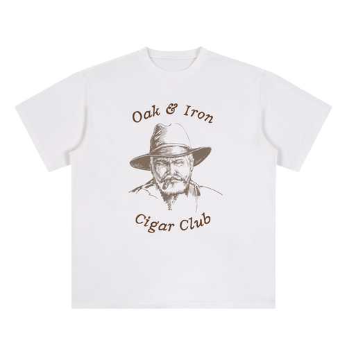 Cigar Club Cotton T-Shirt ODMPOD