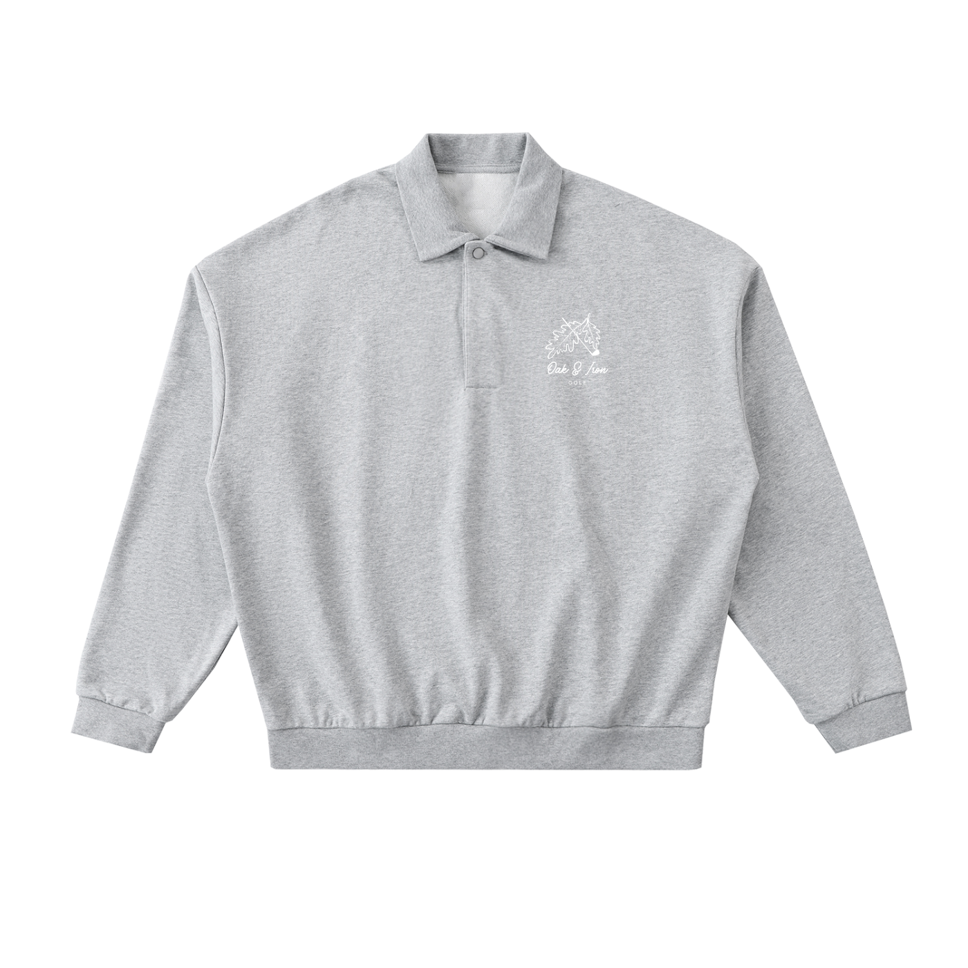 Essentials Fleece Polo Sweatshirt