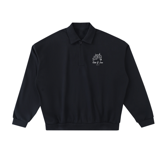 Essentials Fleece Polo Sweatshirt