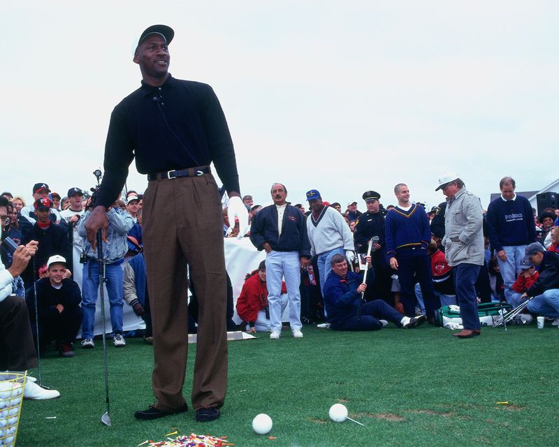 Michael Jordan classic golf style